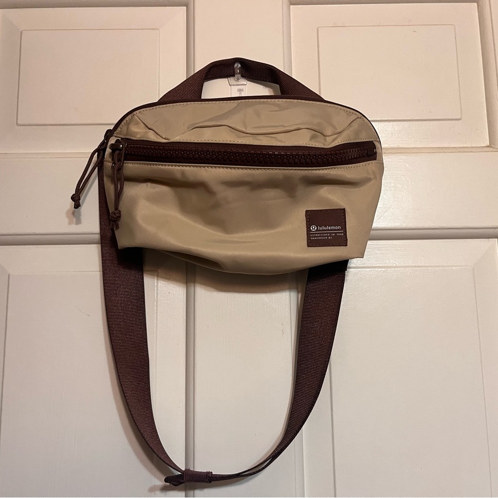 lululemon Tan belt Bag